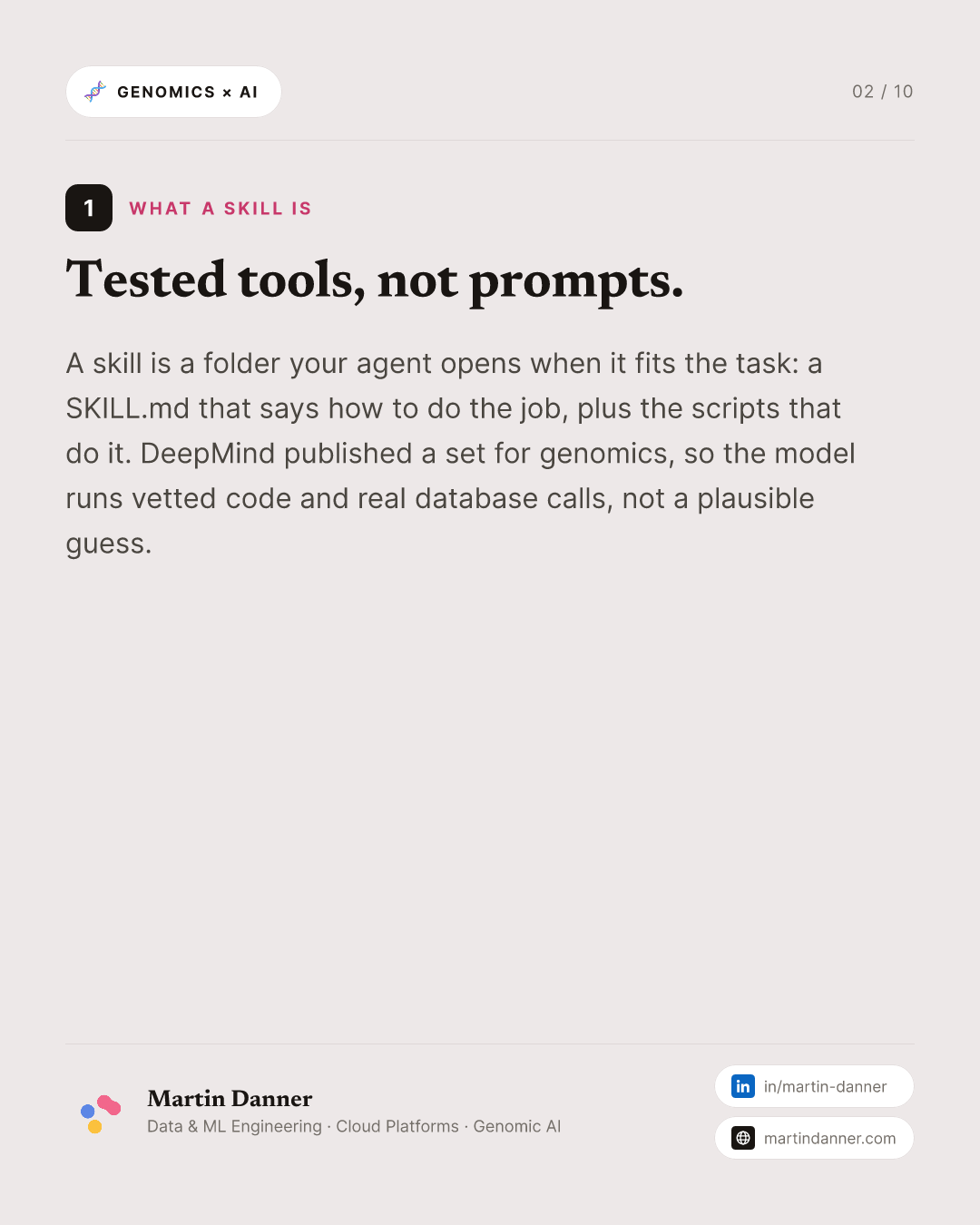 DeepMind's Science Skills — 2 / 10